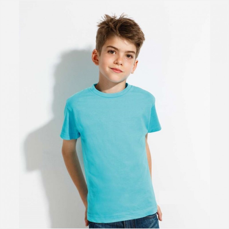 Marškinėliai vaikams apvalia apykakle | PrintShop.Lt